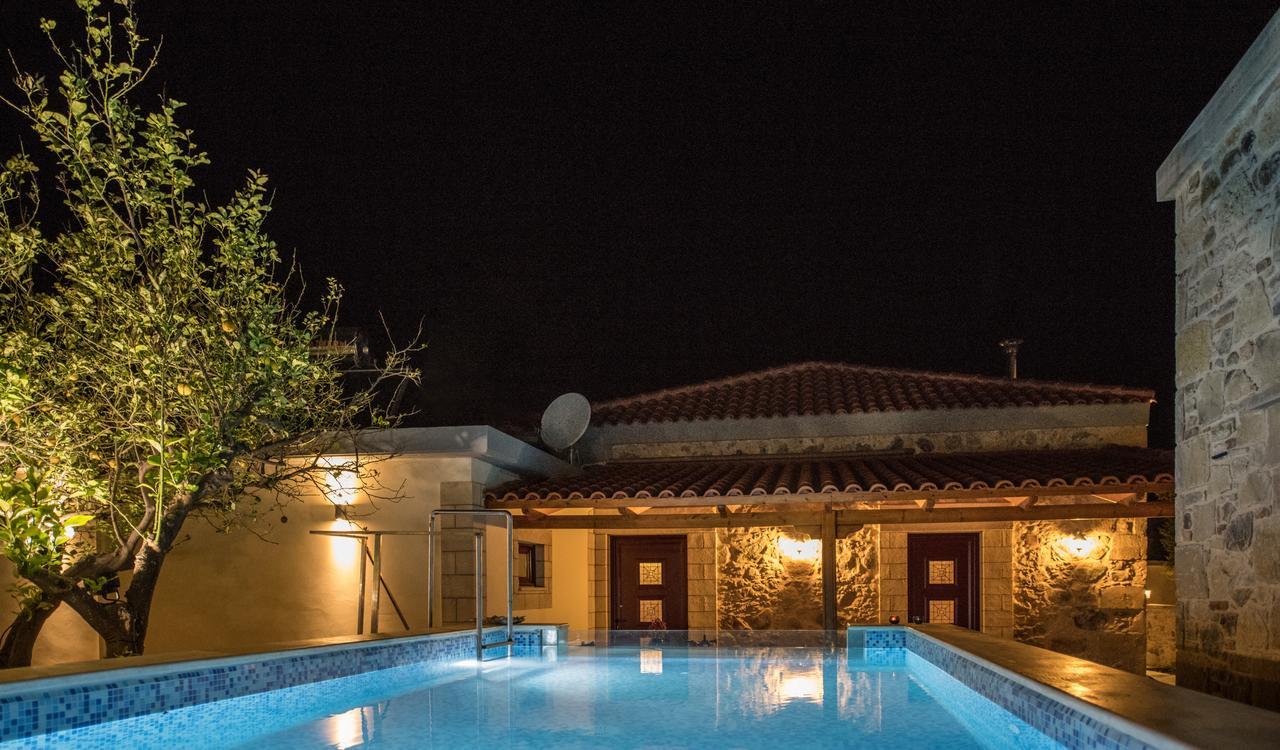 Private Sapphiros Villa Киссамос Экстерьер фото